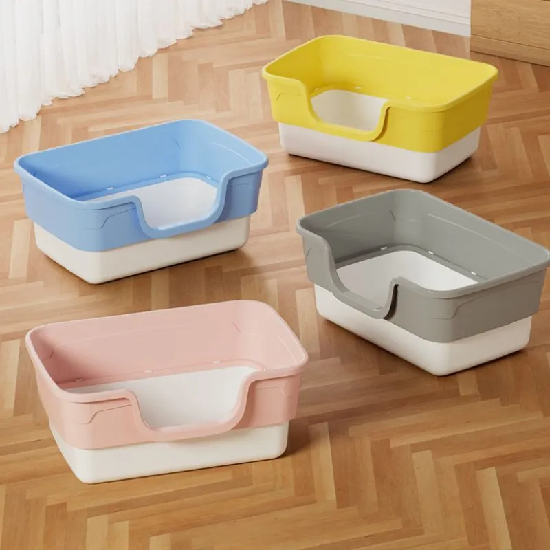 Plastic Pet Litter Tray | PP Material | Multiple Sizes & Colors